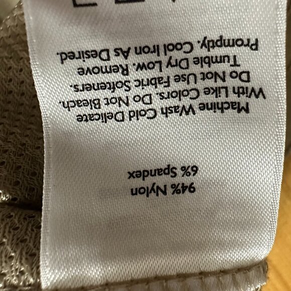 Eddie Bauer First Ascent Capri Pants sz 16 Tall tan Gorpcore Cargo Outdoor - Picture 8 of 8